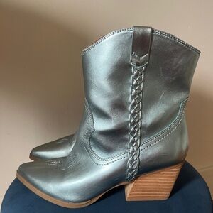 Dolce Vita Metallic Cowboy Boots